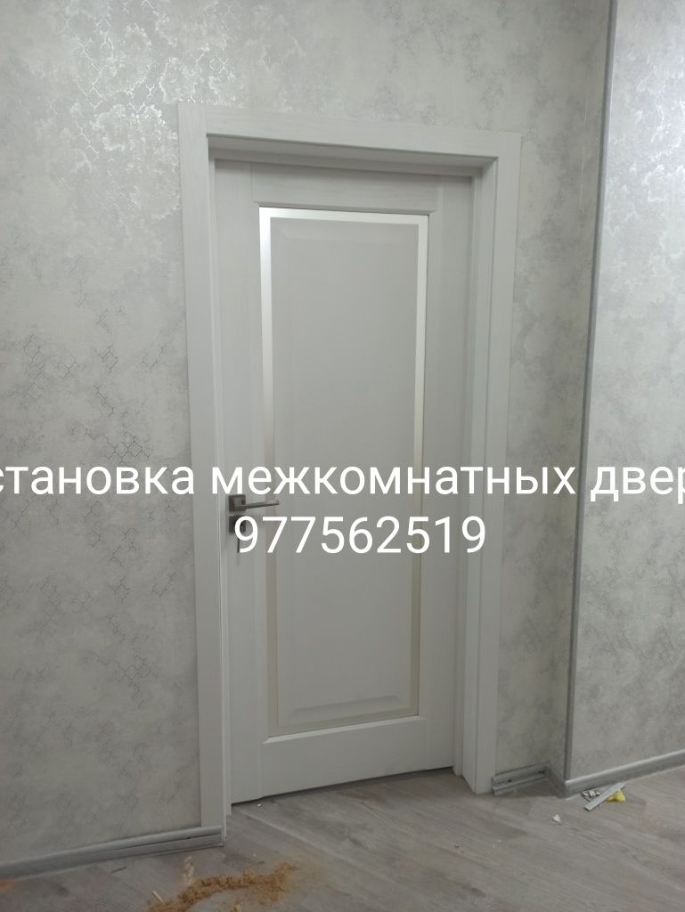 Установка межкомнатных дверей
