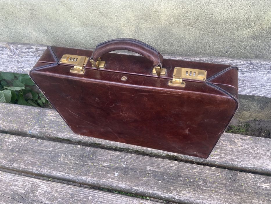 Servieta, geanta, diplomat din piele naturala