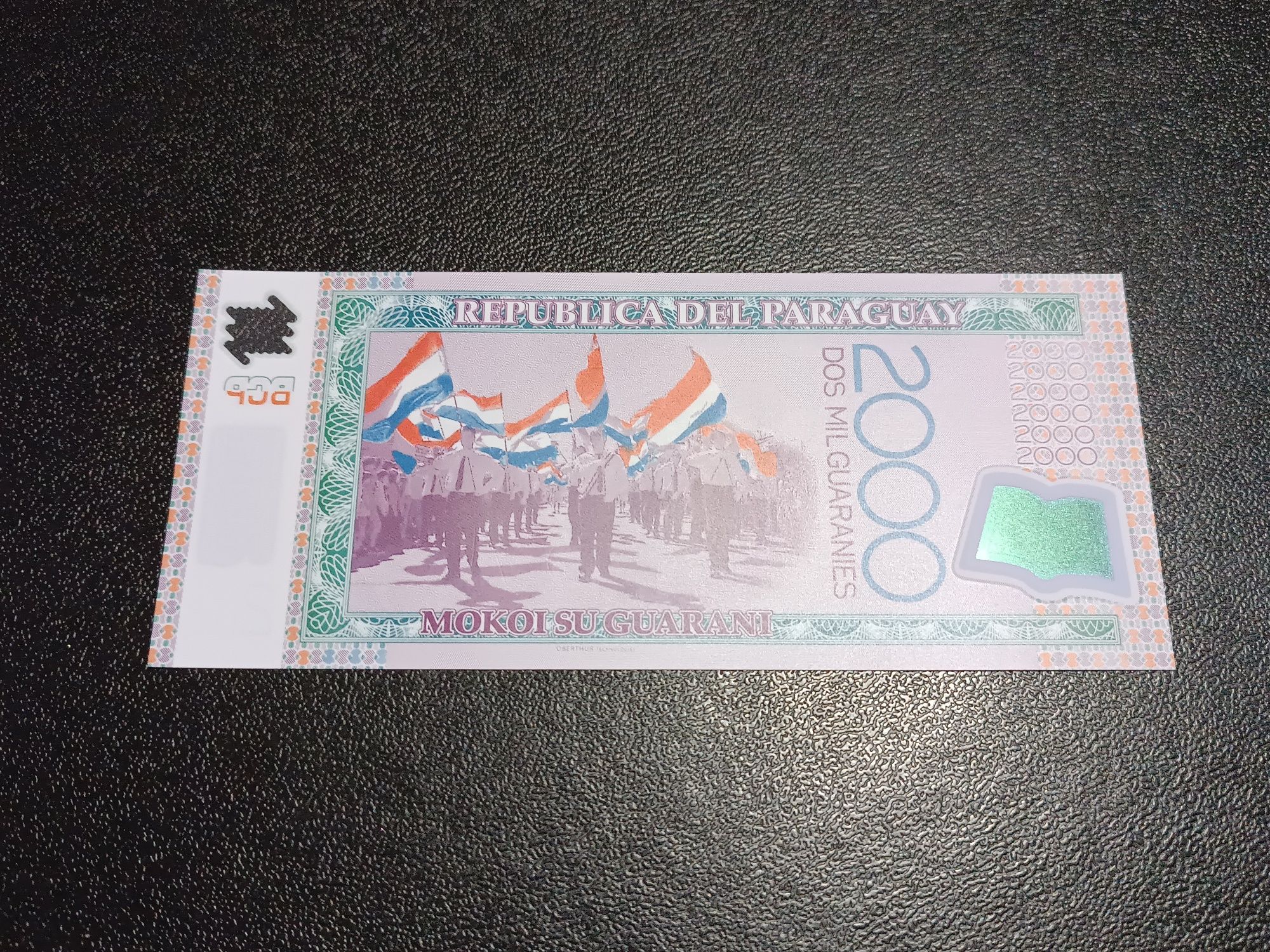 Bancnota 2000 Guaranies Paraguay