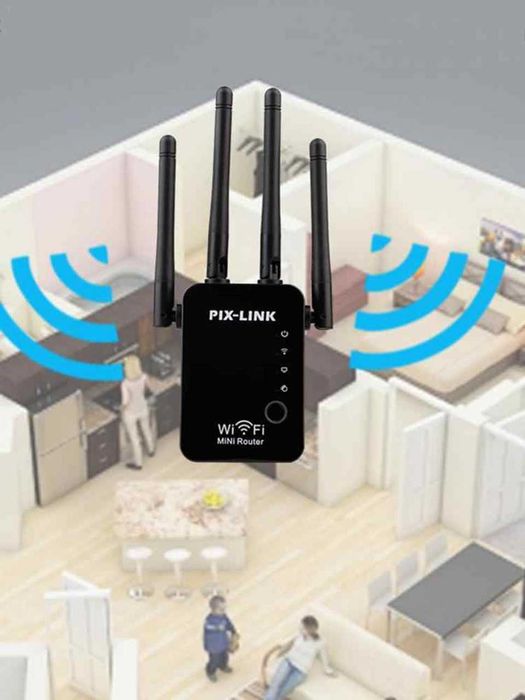 Wi-Fi Усилитель PIX-LINK LV-WR16. Есть доставка