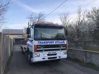 Transport Utilaje Tractari Camion Taf Buldo Tractor Trailer Nacela