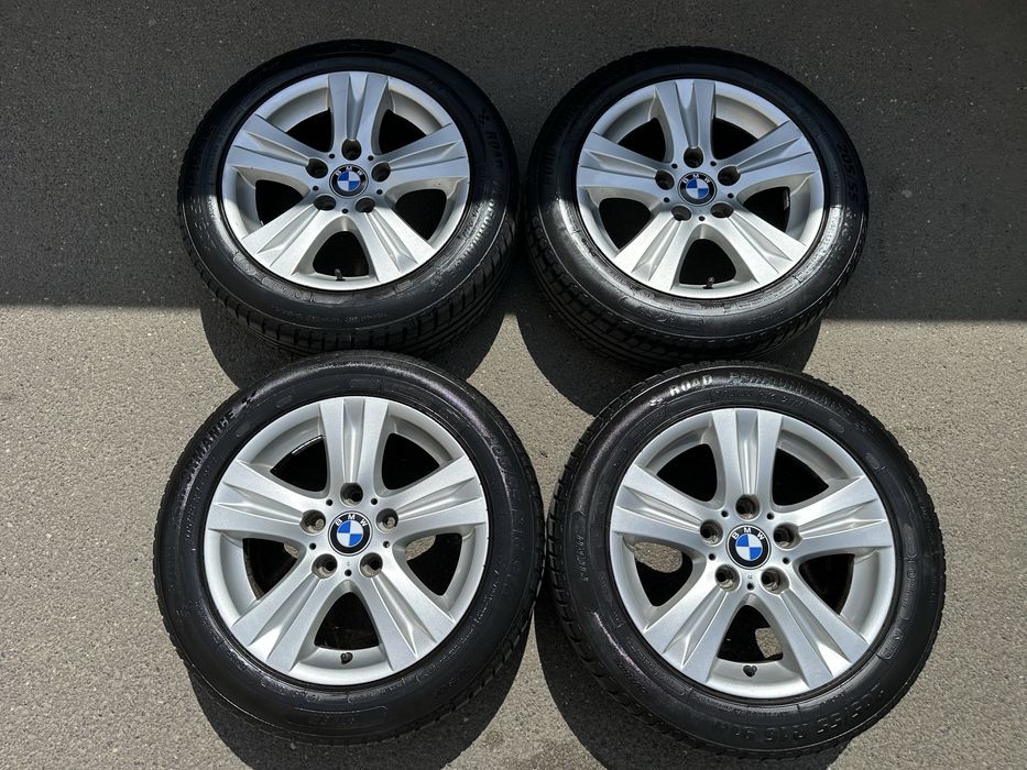 Jante originale bmw cu anvelope de vara 205/55/16