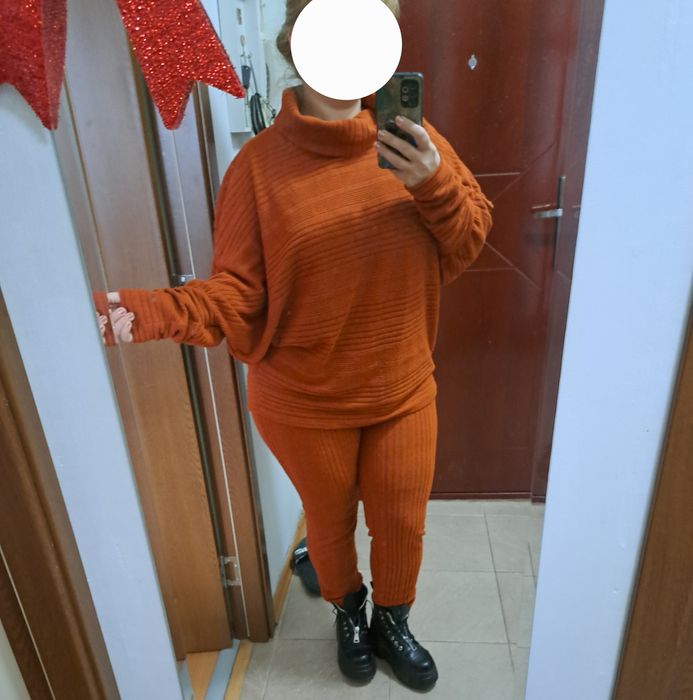 Set, compleu tricotat