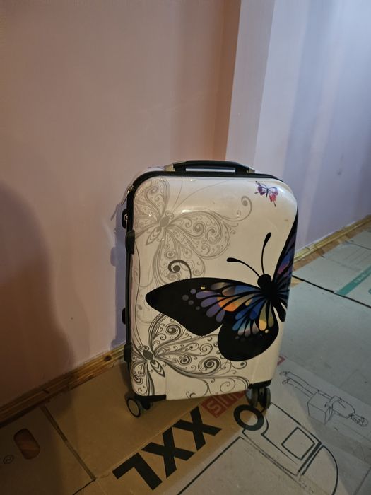 Valiză de voiaj cu roți de silicon