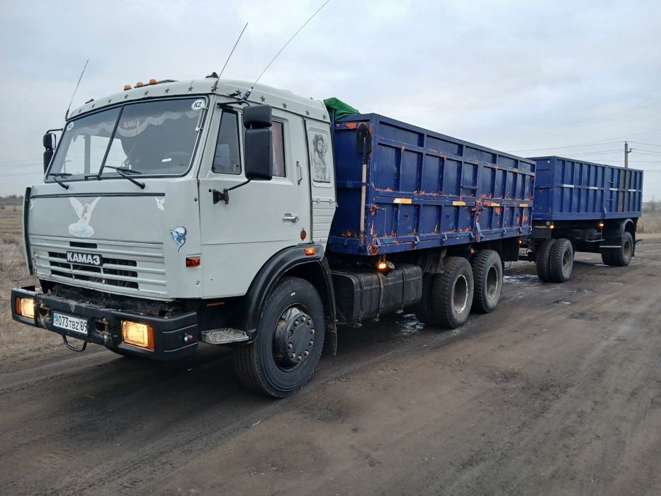Продам камаз с прицепом