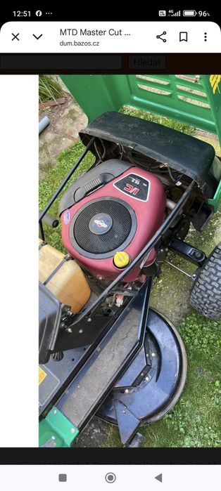 Tractoras iarba/gazon MTD Mastercut