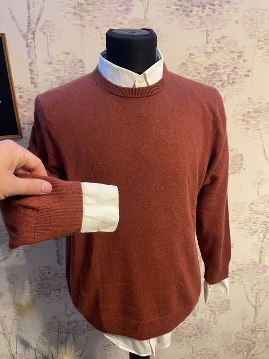 Pulover barbati casmir+matase Galeria marimea XL slim fit