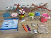 Set biberoane, pompa san, dozator lapte praf, lungurite silicon