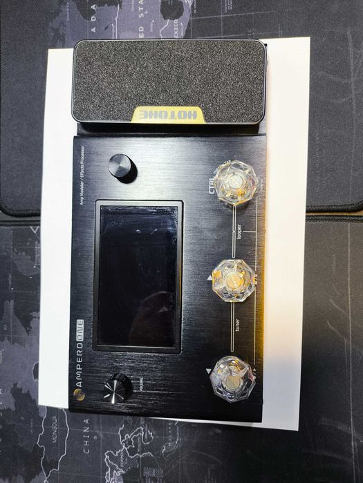 Гитарный процессор новый, сенсорный