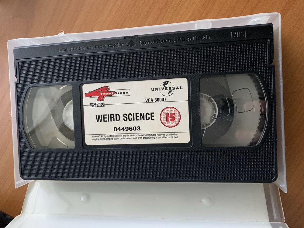 Caseta VHS Weird Science