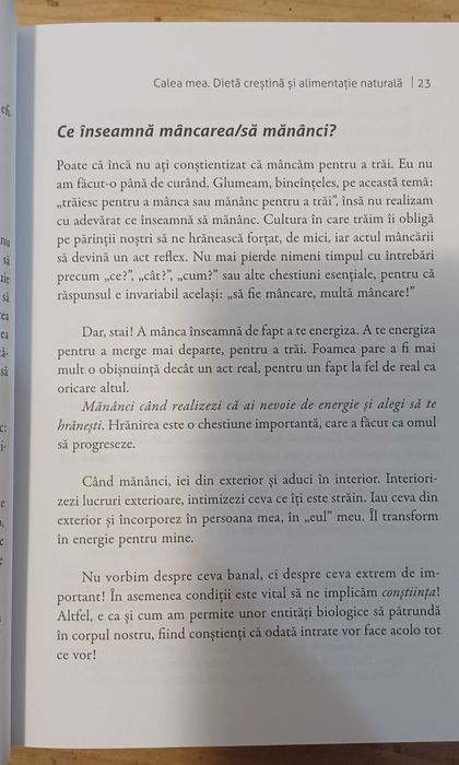 Carte: Calea mea, Cezar Elisei