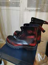 Bocanci Angry Itch 45 Black&Red LEATHER
