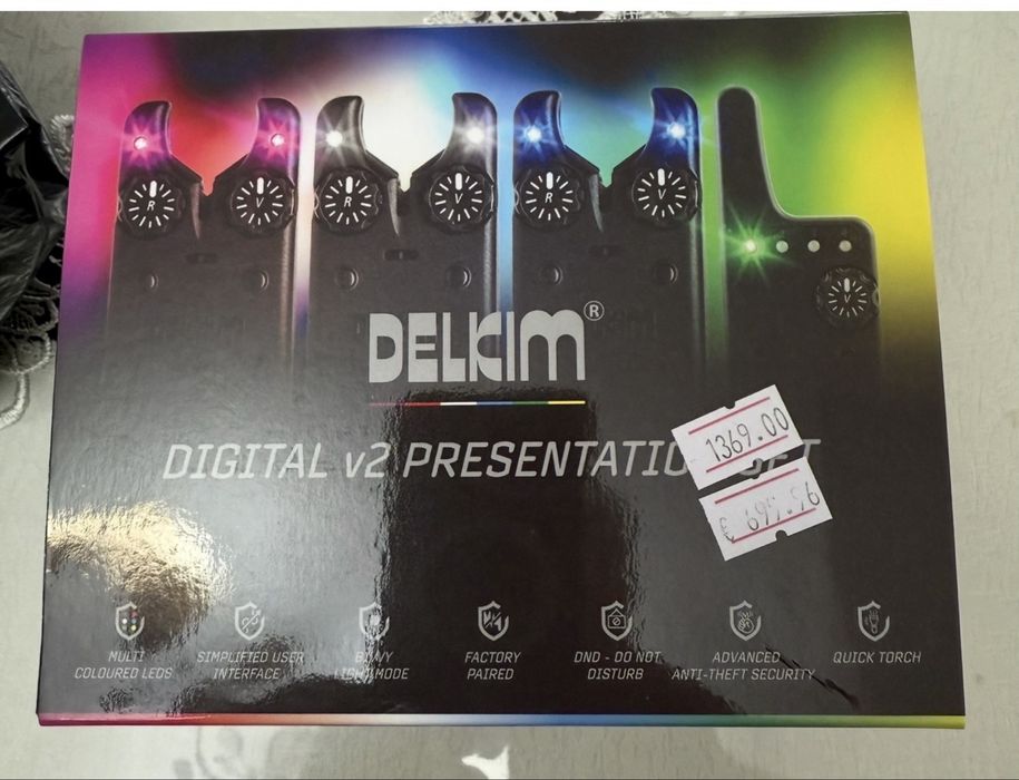 Сигнализатори Delkim Digital v2 Presentation Set 3+1