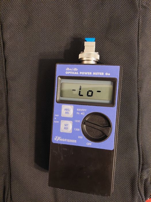 Kingfisher KI6000 tester fibra optica Fujikura Sumitomo Fitel