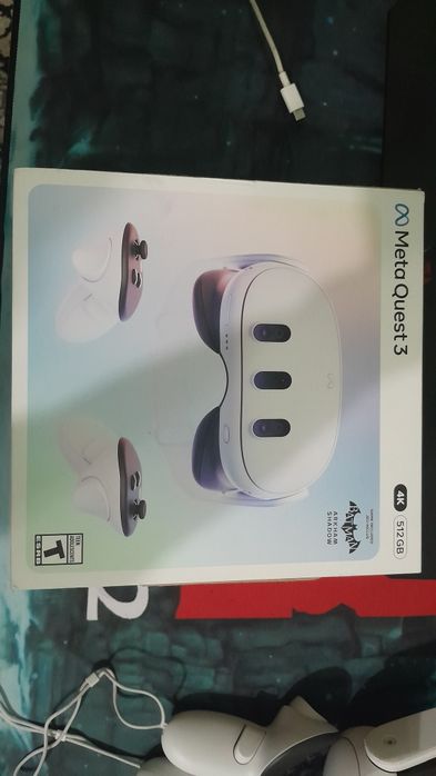 Meta quest 3, 512gb 4k + batman