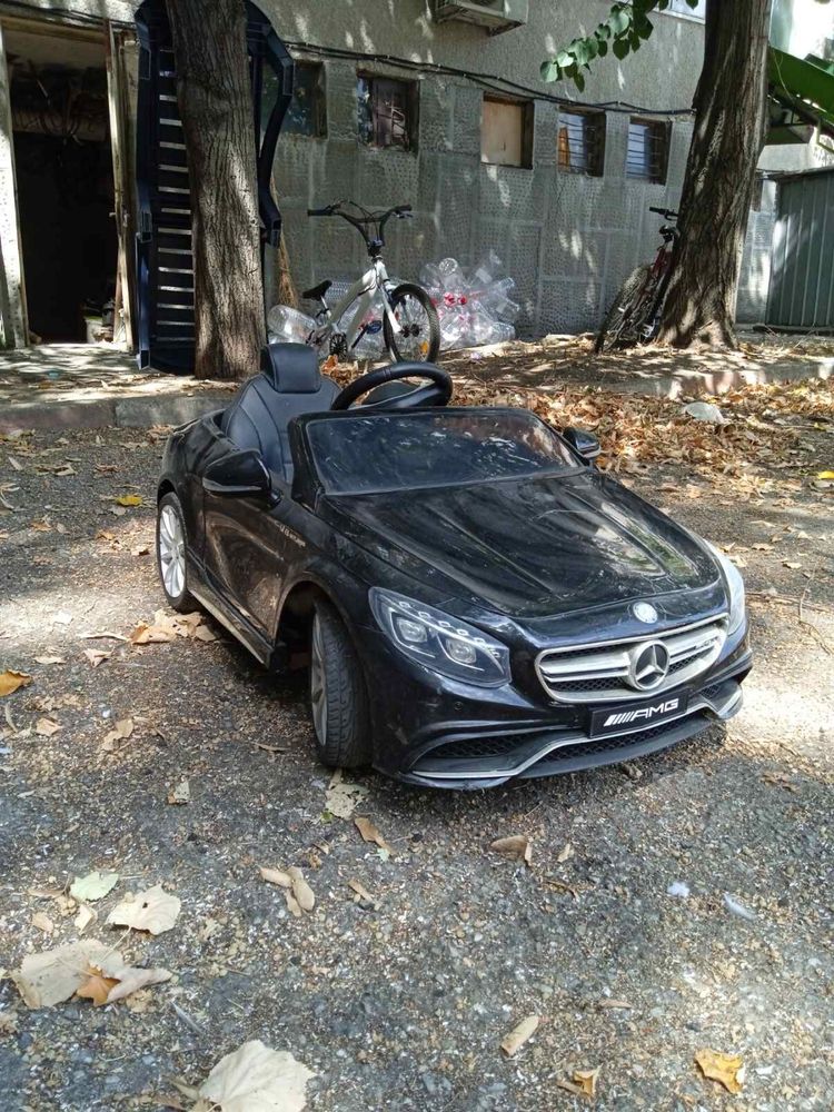 ПРОМО! Детска електрическа количка Mercedes-Benz S63 AMG