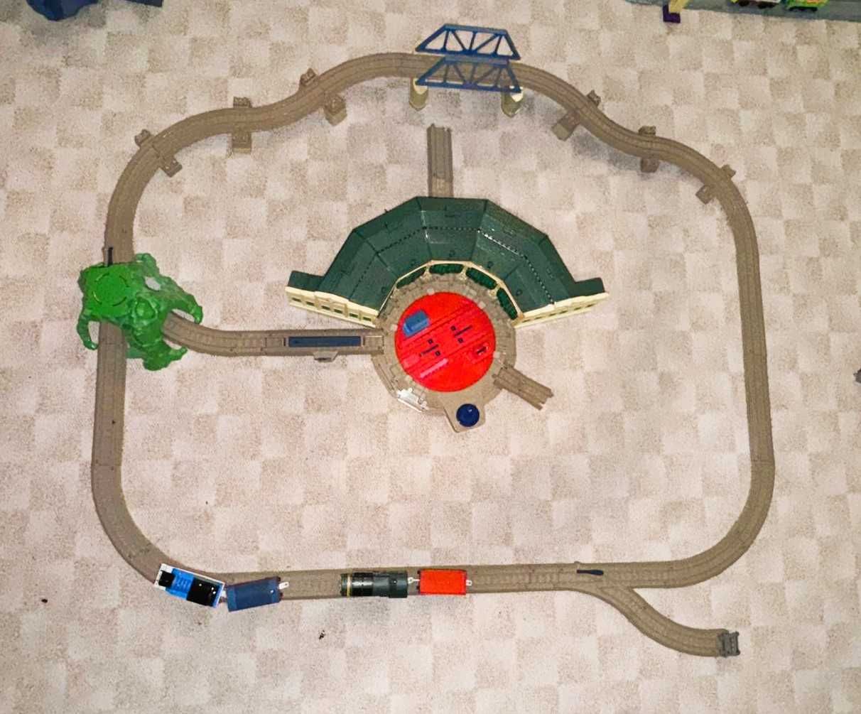 SET Thomas  at Tidmouth sheds