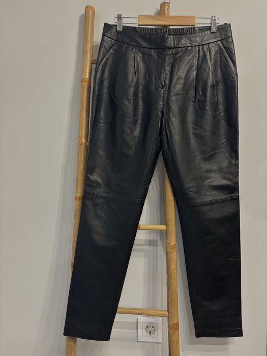 Massimo Dutti кожен панталон