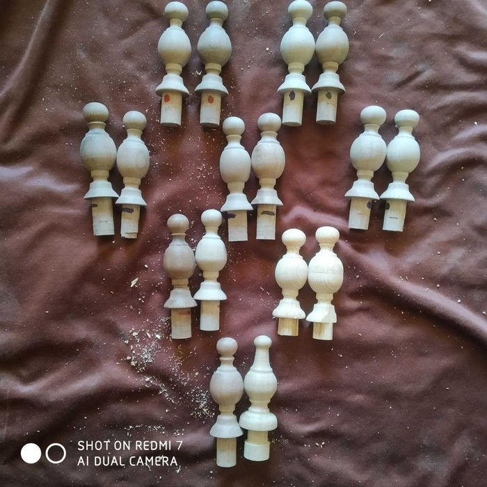 Солдатики из дерева