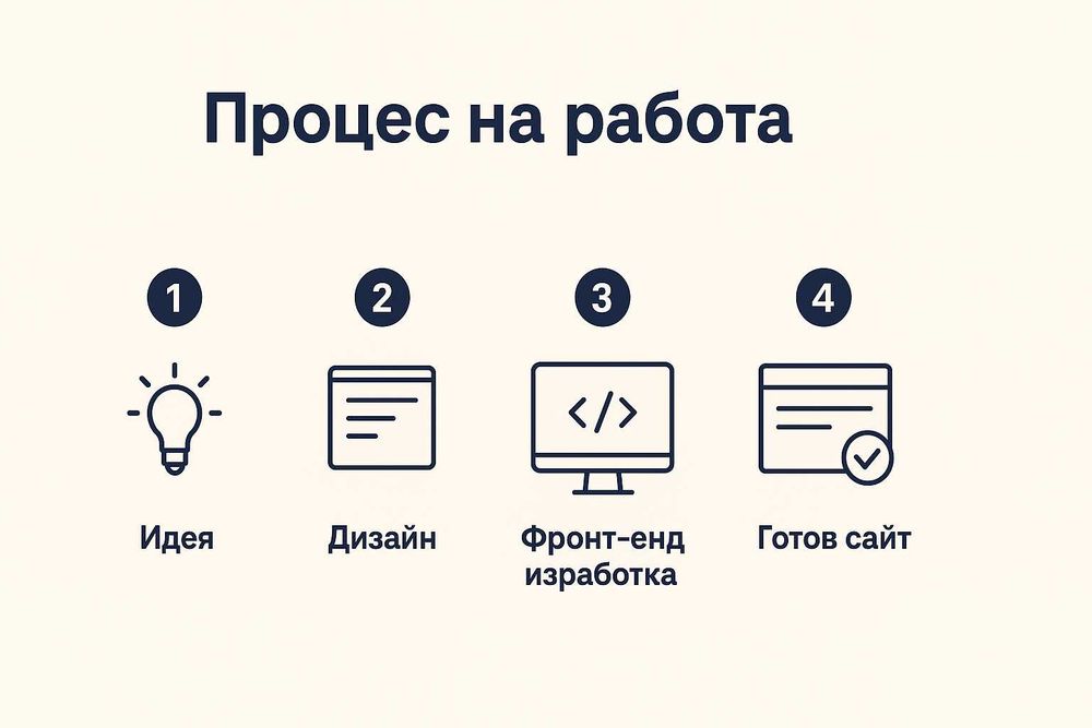 Фронт-енд дизайн и изграждане на уебсайтове