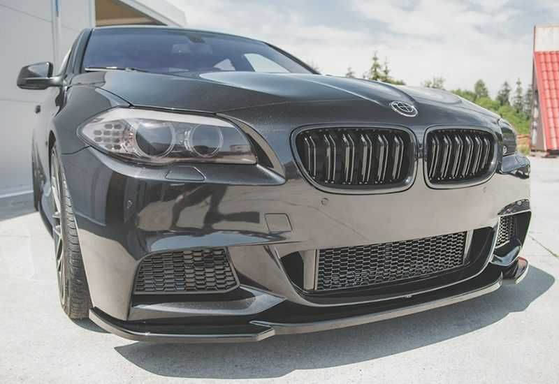 Бмв ф10 ф11 преден лип спойлер м тех/ Bmw f10 f11 lip spoiler m tech