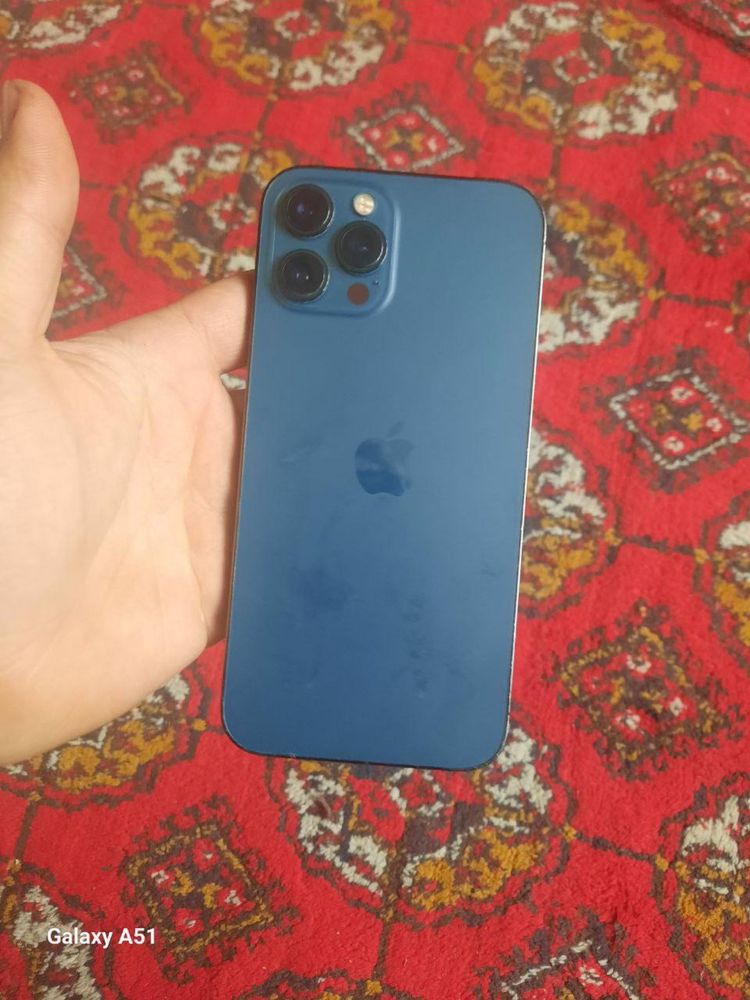 iphone 12pro max sotiladi turbo sim hamma yer radnoy 78%yomkost  256gb