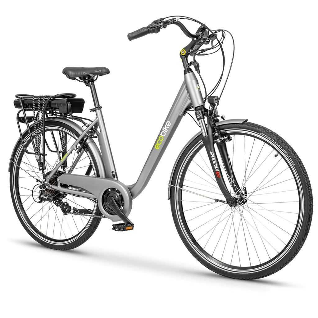 Градски електрически велосипед EcoBike Traffic PRO 350 | сив