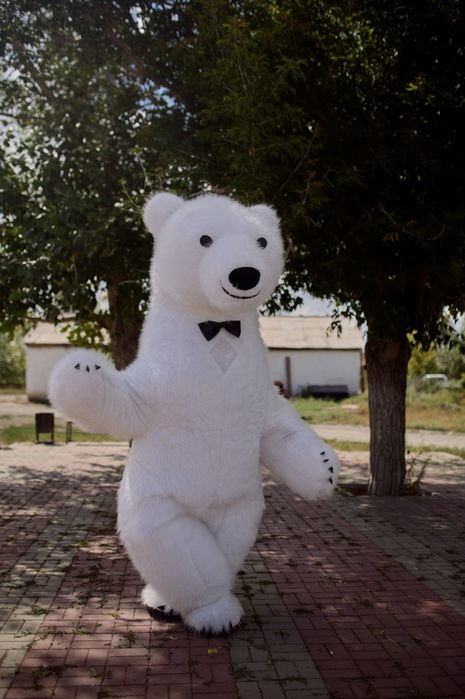 Белый мишка 3 метра(продаётся)