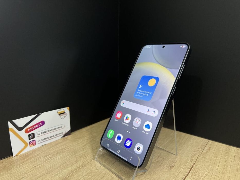 Samsung Galaxy S24 Plus 256Gb Onyx Black Second-Hand Foarte Bun 3 ani