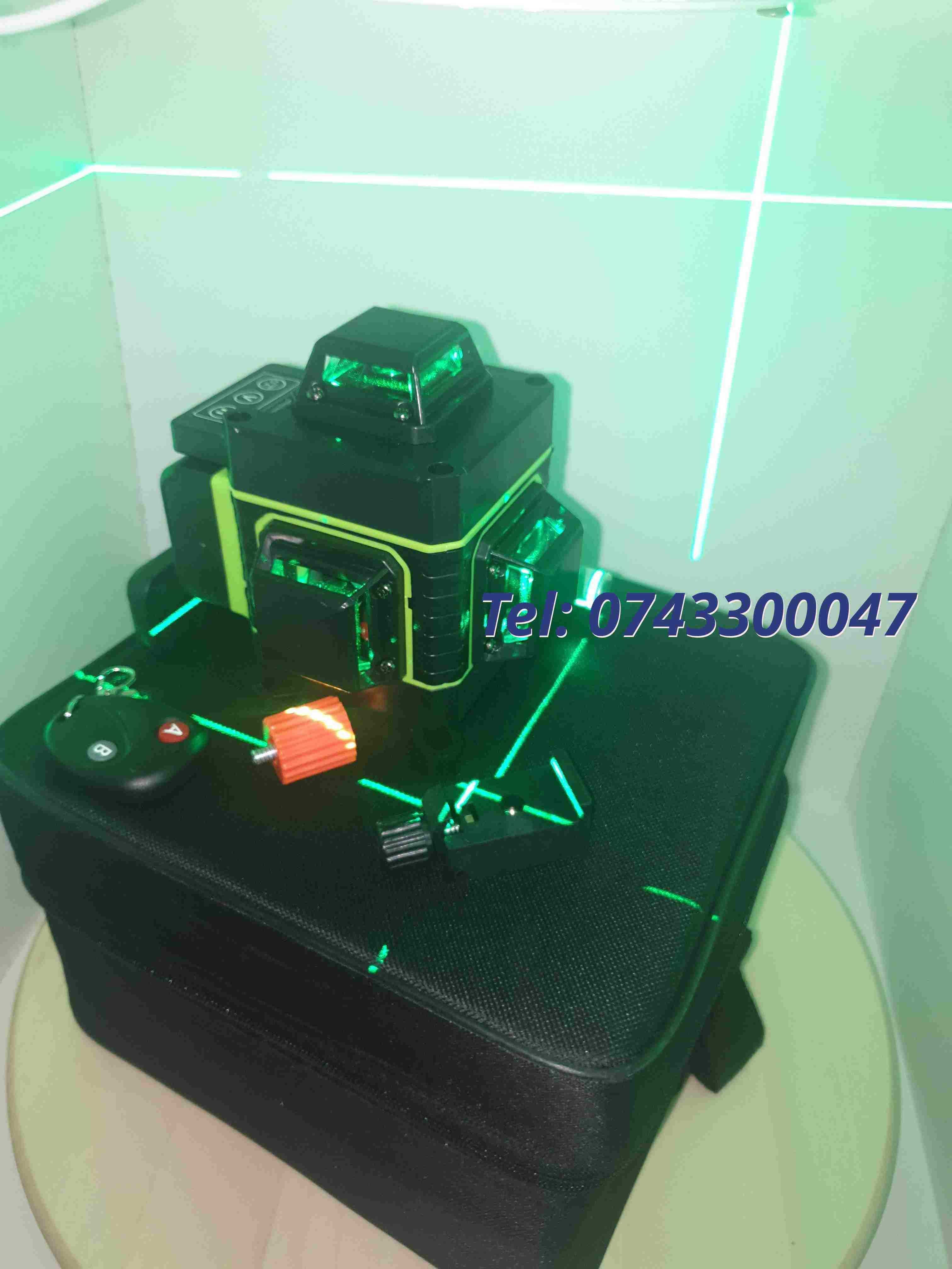 New Autonivela Laser  Cu Autonivelare 4d 16 Linii Laser Liniar Verd