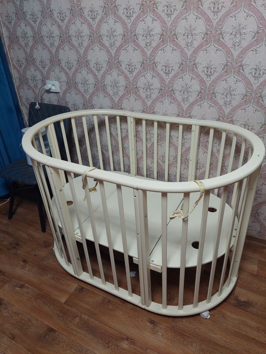 Продам детскую кроватку трансформер люлька