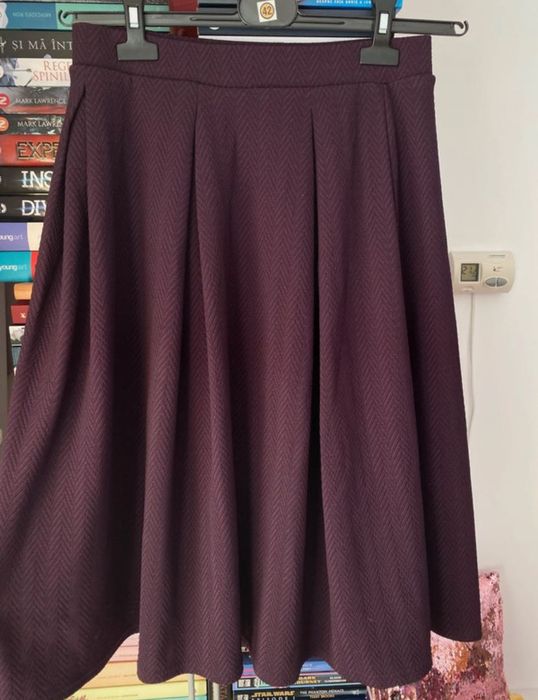 Fustă cloș elastică