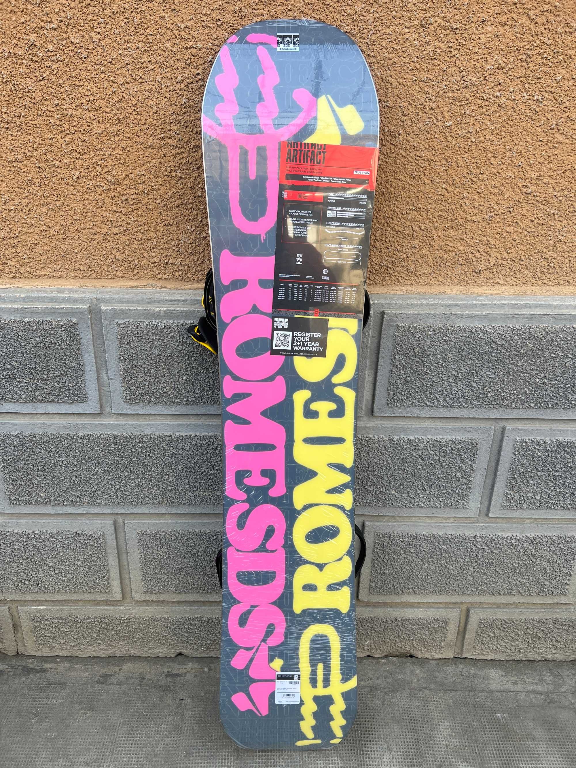 placa noua snowboard rome artifact L150
