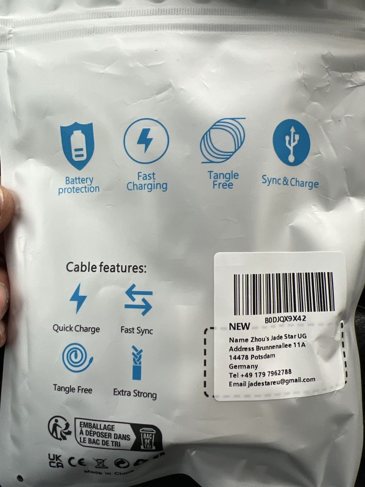 Зарядно за iphone 15,16 Type-C