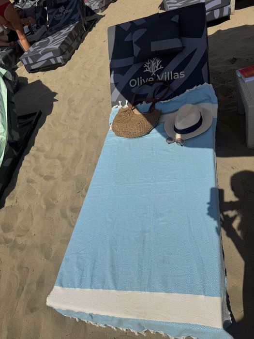 Пещемал тънки памучни плажни кърпи от 100% памук. Размер 100/180 см.