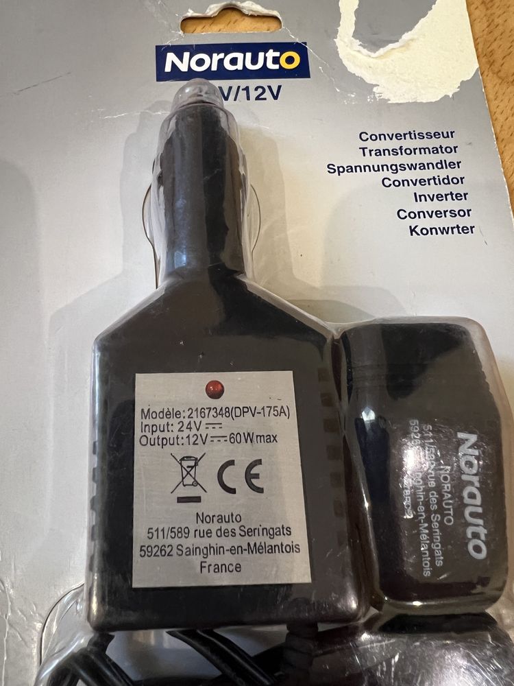 Трансформатор от 24V на 12V