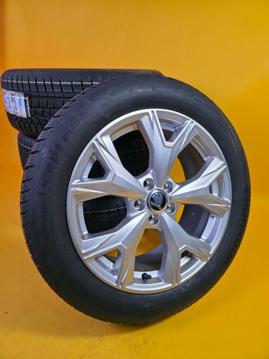 Roti Jante Anvelope IARNA 205/55/17 5x100 OEM Skoda Kamiq NOI 2019