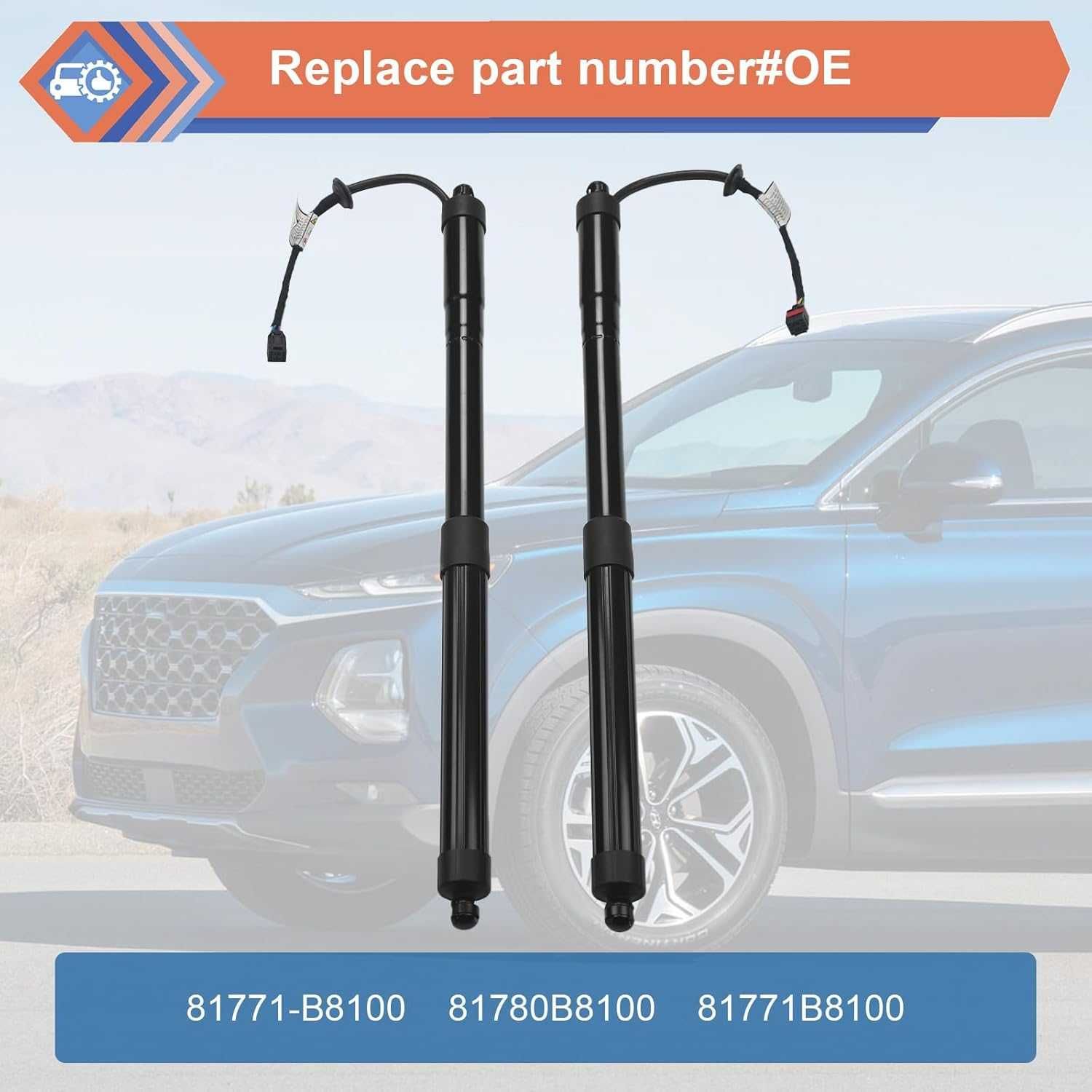 Amortizor electric NOU haion Hyundai Grand Santa Fe automat portbagaj