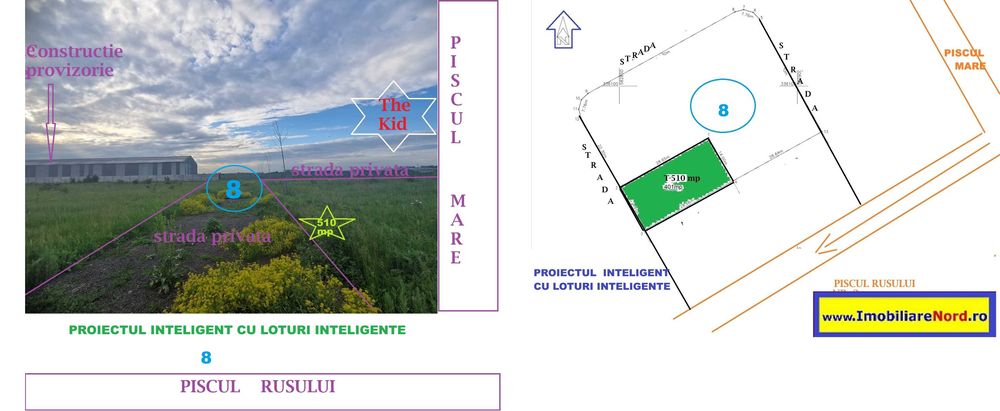 Teren SECTORUL 1, Berivoiul Mare-Piscul Mare, Cartier Padurea Baneasa