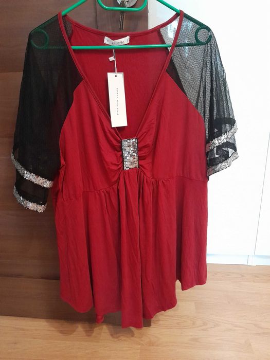 Bluza ocazie paiete 4XL