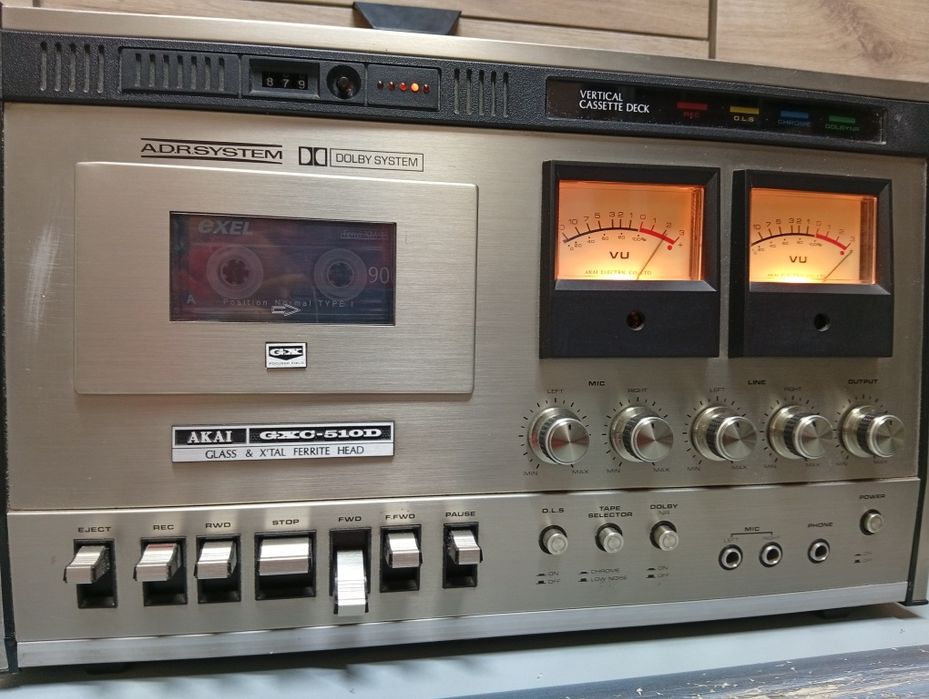 Akai GXC 510D casetofon deck vintage