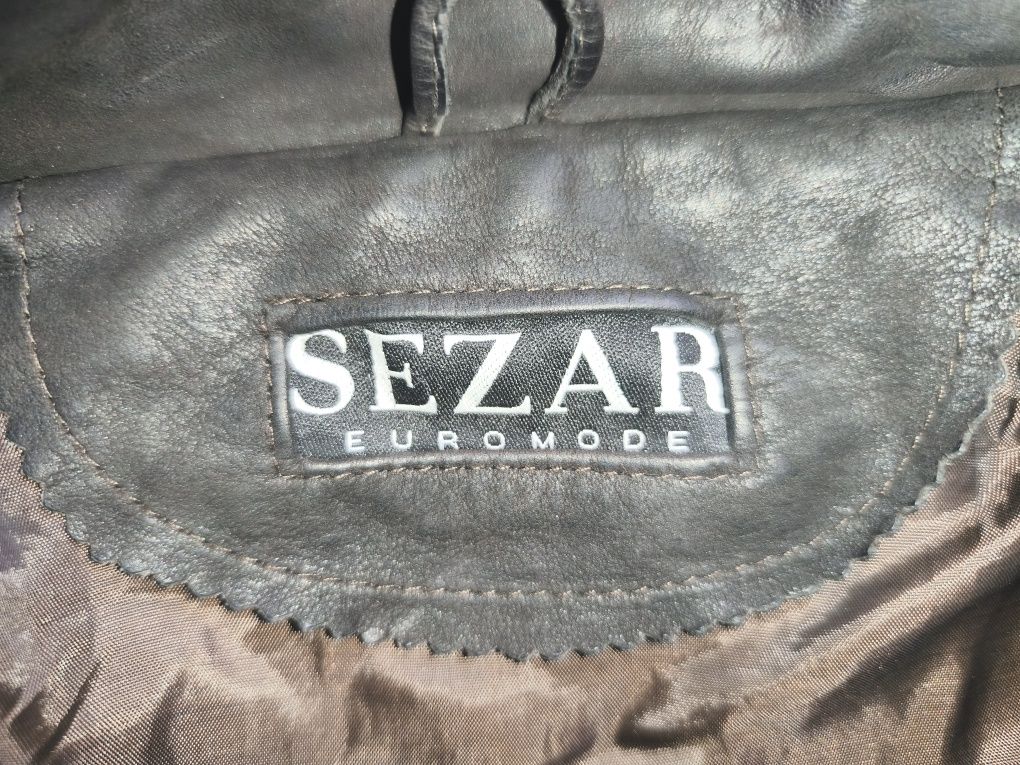 Кожено сако от естествена кожа SEZAR L/XL