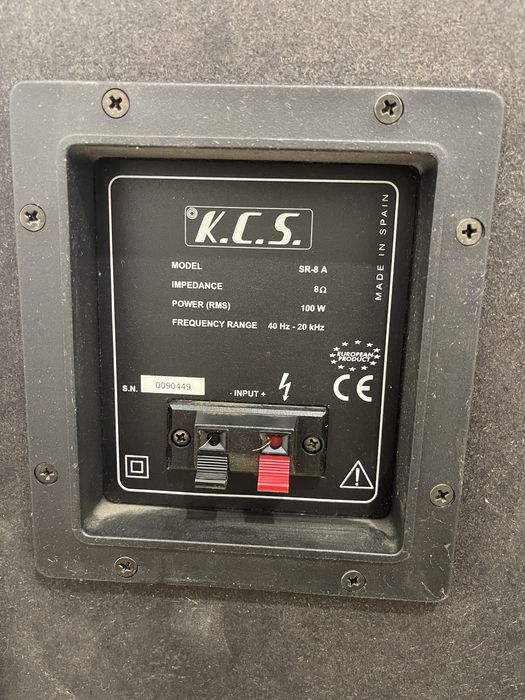 Boxe Surround SPEAKER KCS SR-8-A