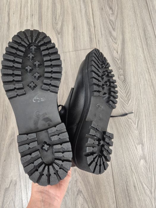 Ghete dama, piele naturala