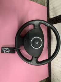 Volan cu airbag renault grand scenic 2007