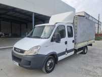 Iveco Daily doka 35c15 cabină dublă și bena fixa de 4,10 m