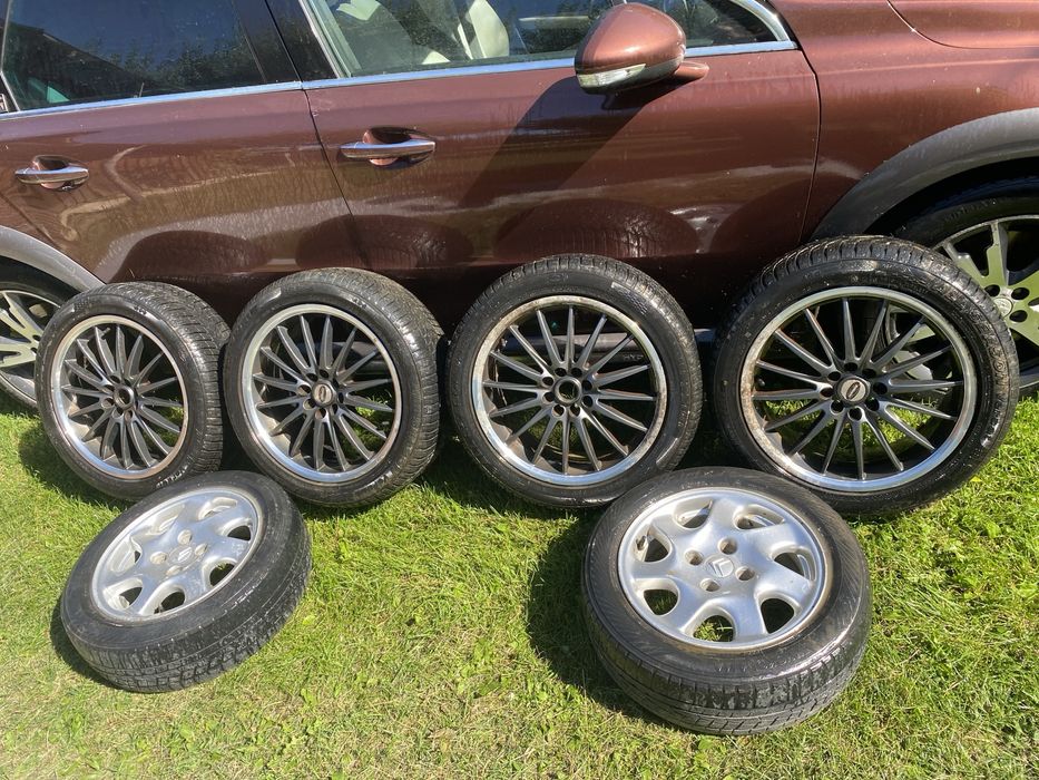 Vand set jante si anvelope noi 205/50 r17 bonus2 jante pe15
