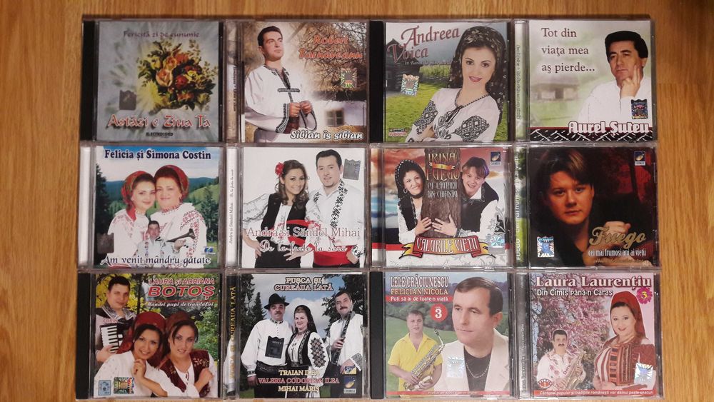 Lot CD muzica populara si petrecere