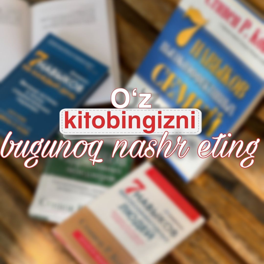 Kitob, jurnal, kundalik va boshqa mahsulotlarni chop etamiz!