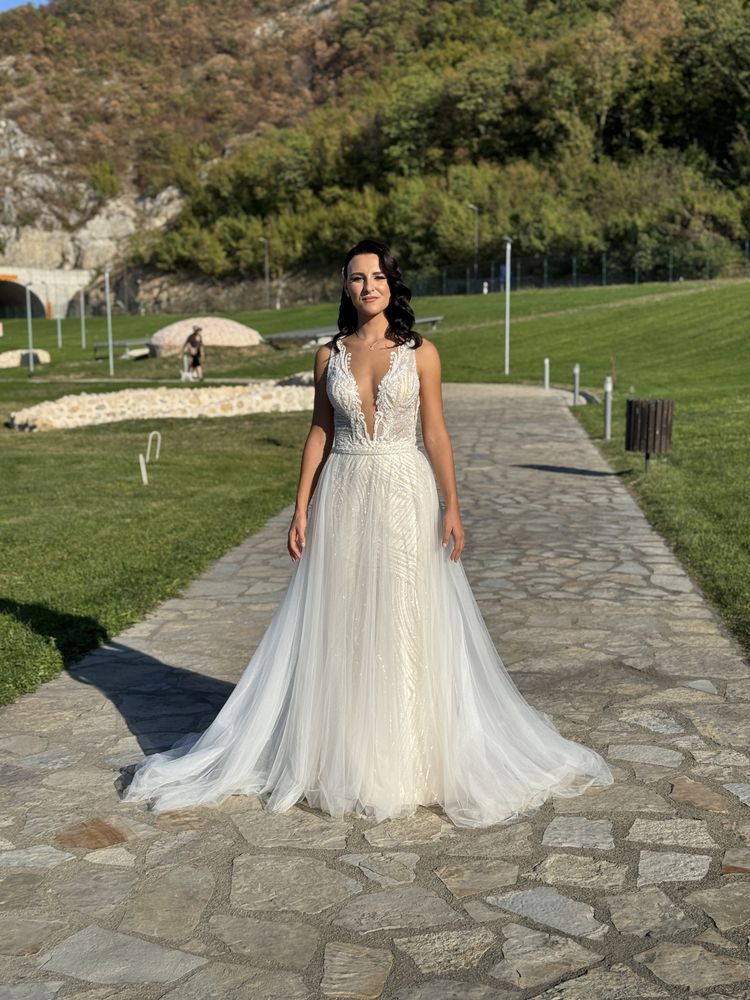 Rochie de mireasa 2 in 1 Maya Fashion